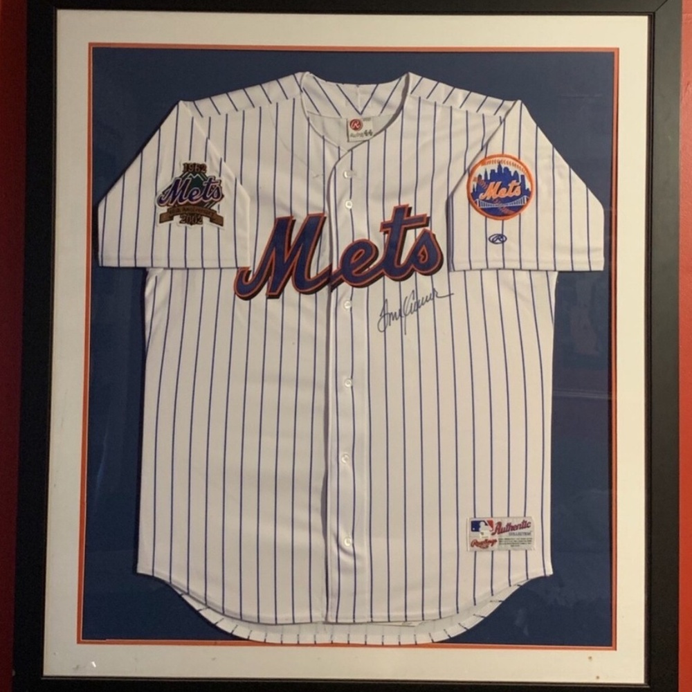 Autographed Tom Seaver Mets Jersey 40th Anniversary Issue/COA US 203832592213